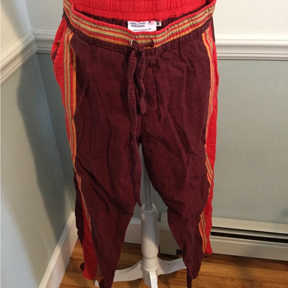 Save A Rhino 100% cotton women’s pants MEDIUM